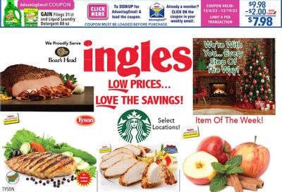 Ingles (GA, NC, SC, TN) Weekly Ad Flyer Specials December 6 to December 12, 2023