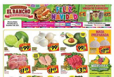 El Rancho (TX) Weekly Ad Flyer Specials December 6 to December 12, 2023