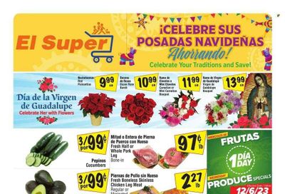 El Super (AZ) Weekly Ad Flyer Specials December 6 to December 12, 2023