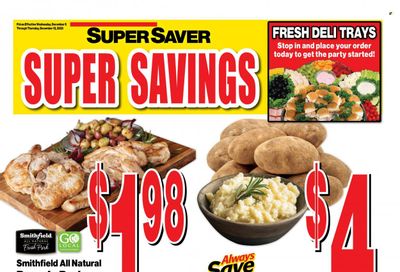 Super Saver Weekly Ad Flyer Specials December 6 to December 12, 2023 Super Saver Weekly Ad Flyer Specials December 6 to December 12, 2023