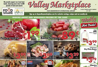 Valley Marketplace (CA) Weekly Ad Flyer Specials December 6 to December 12, 2023