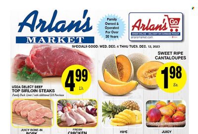 Arlan's Market (TX) Weekly Ad Flyer Specials December 6 to December 12, 2023