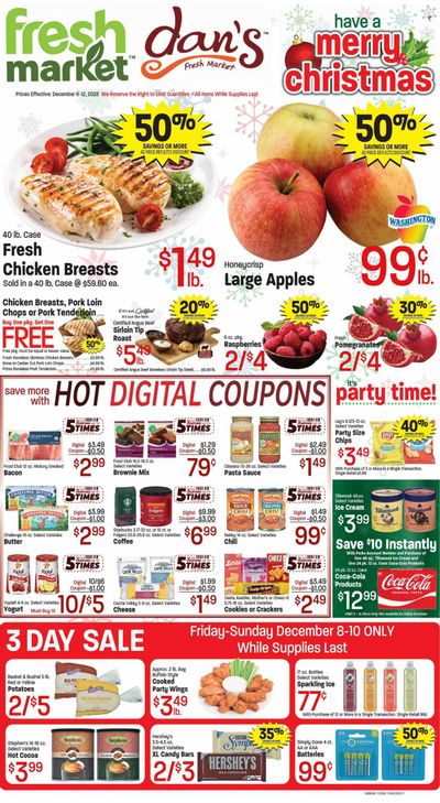 Fresh Market (UT) Weekly Ad Flyer Specials December 6 to December 12, 2023