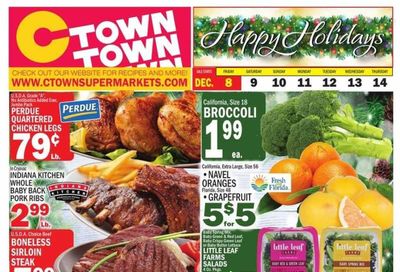 C-Town (CT, FL, MA, NJ, NY, PA) Weekly Ad Flyer Specials December 8 to December 14, 2023