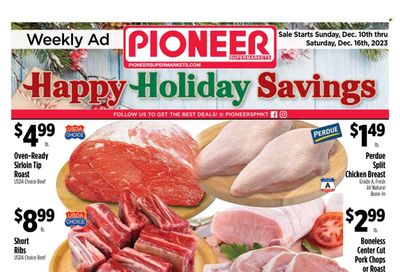 Pioneer Supermarkets (NJ, NY) Weekly Ad Flyer Specials December 10 to December 16, 2023