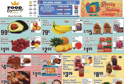 Food Dynasty (NY) Weekly Ad Flyer Specials December 8 to December 14, 2023