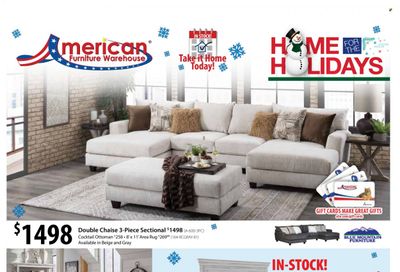 American Furniture Warehouse (AZ, CO, TX) Weekly Ad Flyer Specials December 10 to December 17, 2023