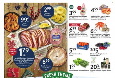 Fresh Thyme Weekly Ad Flyer Specials December 13 to December 19, 2023