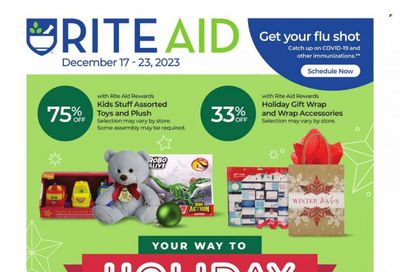 RITE AID Weekly Ad Flyer Specials December 17 to December 23, 2023