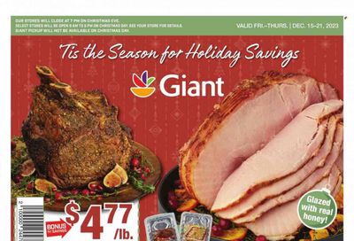 Giant Food (DE, MD, VA) Weekly Ad Flyer Specials December 15 to December 21, 2023