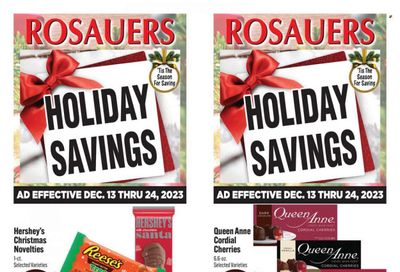 Rosauers (ID, MT, OR, WA) Weekly Ad Flyer Specials December 13 to December 24, 2023