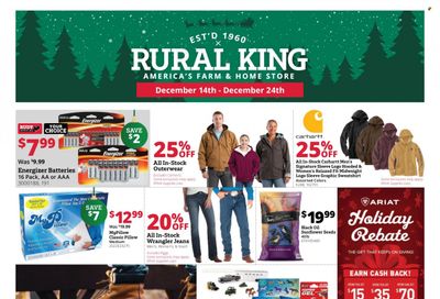 Rural King Weekly Ad Flyer Specials December 14 to December 24, 2023