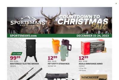 Sportsman's Warehouse Weekly Ad Flyer Specials December 15 to December 24, 2023