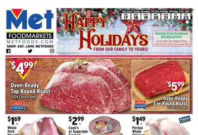 Met Foodmarkets Weekly Ad Flyer Specials December 17 to December 23, 2023