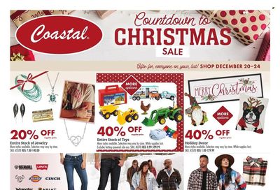 Coastal Farm & Ranch Weekly Ad Flyer Specials December 20 to December 24, 2023