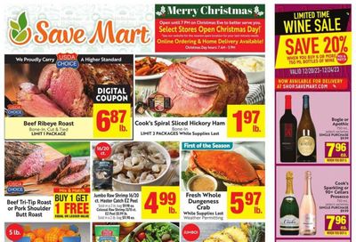Save Mart (CA, NV) Weekly Ad Flyer Specials December 20 to December 24, 2023
