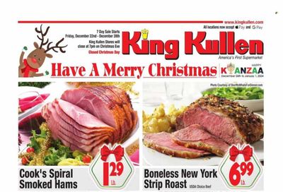 King Kullen (NY) Weekly Ad Flyer Specials December 22 to December 28, 2023