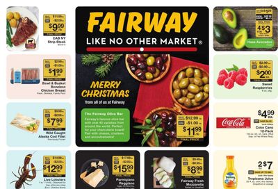 Fairway Market (CT, NJ, NY) Weekly Ad Flyer Specials December 22 to December 28, 2023