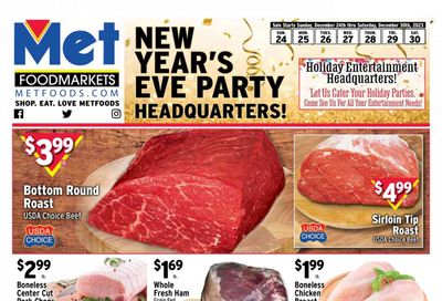 Met Foodmarkets Weekly Ad Flyer Specials December 24 to December 30, 2023