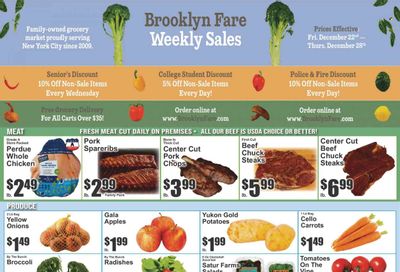 Brooklyn Fare (NY) Weekly Ad Flyer Specials December 22 to December 28, 2023