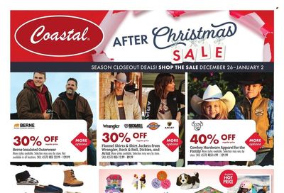 Coastal Farm & Ranch Weekly Ad Flyer Specials December 26 to January 2, 2024