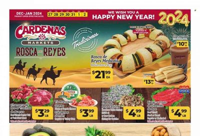 Cardenas (CA, NV) Weekly Ad Flyer Specials December 27 to January 2, 2024