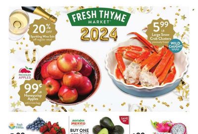 Fresh Thyme Weekly Ad Flyer Specials December 27 to January 2, 2024