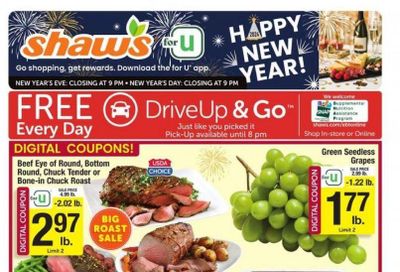 Shaw’s (MA, ME, NH, RI, VT) Weekly Ad Flyer Specials December 29 to January 4, 2024