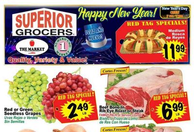 Superior Grocers (CA) Weekly Ad Flyer Specials December 27 to January 2, 2024