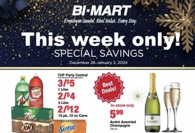 Bi-Mart (ID, OR, WA) Weekly Ad Flyer Specials December 26 to January 2, 2024