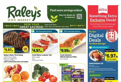 Raley's (CA, NV) Weekly Ad Flyer Specials December 27 to January 2, 2024