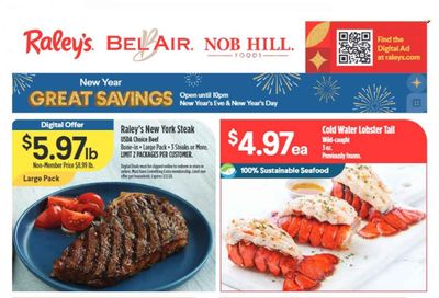 Raley's (CA, NV) Weekly Ad Flyer Specials December 27 to January 2, 2024