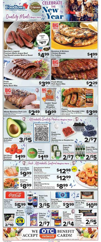 Foodtown (NJ, NY, PA) Weekly Ad Flyer Specials December 29 to January 4, 2024