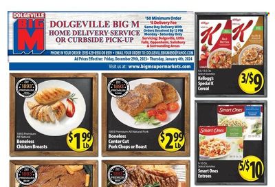 Big M (NY, PA) Weekly Ad Flyer Specials December 29 to January 4, 2024