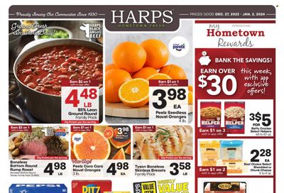 Harps Hometown Fresh (AR, KS, MO, OK) Weekly Ad Flyer Specials December 27 to January 2, 2024