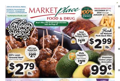 Marketplace Foods (ND) Weekly Ad Flyer Specials December 27 to January 2, 2024