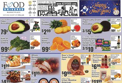 Food Universe (NY) Weekly Ad Flyer Specials December 29 to January 4, 2024