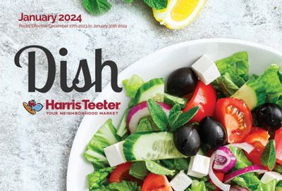 Harris Teeter Weekly Ad Flyer Specials December 27 to January 30, 2024