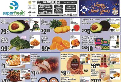 Super Fresh (NY) Weekly Ad Flyer Specials December 29 to January 4, 2024