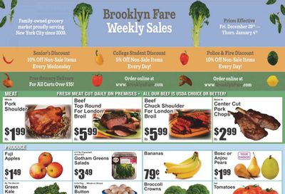 Brooklyn Fare (NY) Weekly Ad Flyer Specials December 29 to January 4, 2024