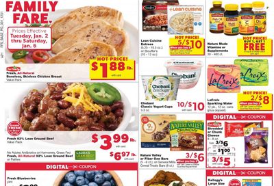 Family Fare (MI) Weekly Ad Flyer Specials January 2 to January 6, 2024