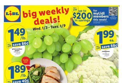 Lidl (GA, MD, NC, NJ, PA, SC, VA) Weekly Ad Flyer Specials January 3 to January 9, 2024