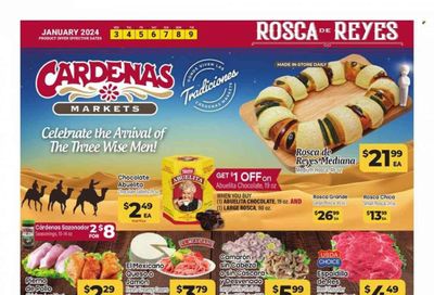 Cardenas (CA, NV) Weekly Ad Flyer Specials January 3 to January 9, 2024