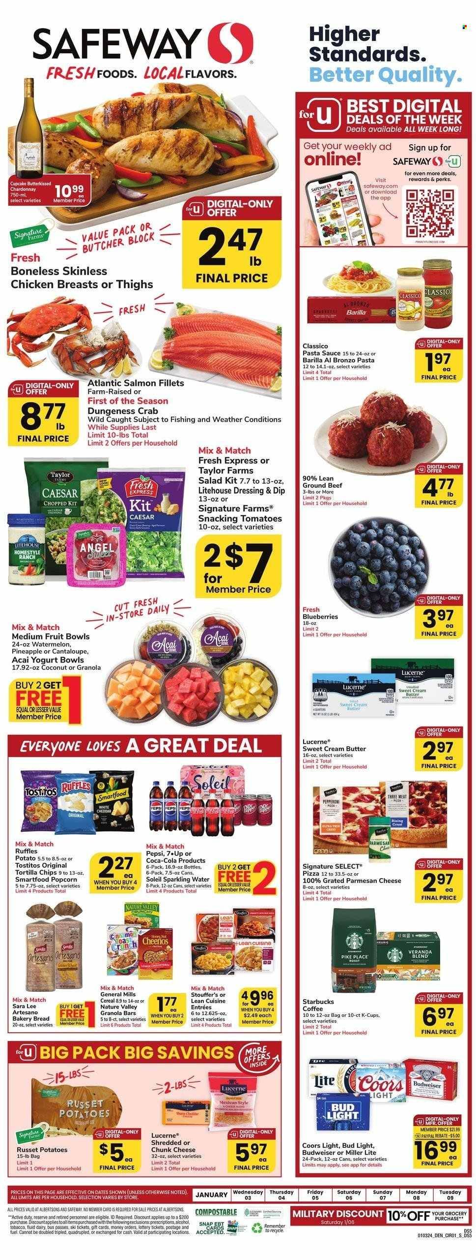 Safeway (SD) Weekly Ad Flyer Specials January 3 to January 9, 2024(00)