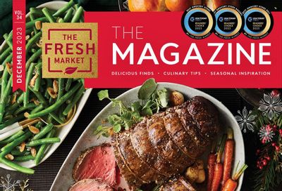 The Fresh Market Weekly Ad Flyer Specials November 29 to January 2, 2024