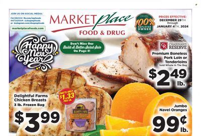Marketplace Foods (MN) Weekly Ad Flyer Specials December 29 to January 4, 2024