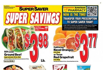 Super Saver Weekly Ad Flyer Specials January 3 to January 9, 2024
