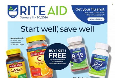 RITE AID Weekly Ad Flyer Specials January 14 to January 20, 2024