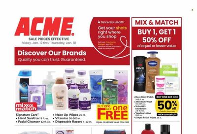 ACME (DE, NJ, NY, PA) Weekly Ad Flyer Specials January 12 to January 18, 2024