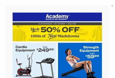 Academy Sports + Outdoors Weekly Ad Flyer Specials January 16 to February 4, 2024